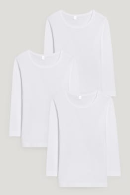 Confezione da 3 - maglietta intima - cotone biologico