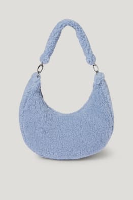 CLOCKHOUSE - borsa effetto peluche