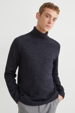 Pull à col roulé