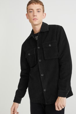 Corduroy overhemdjas