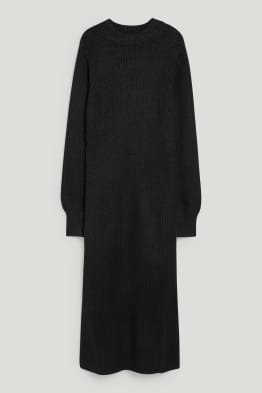 Vestido de punto con mezcla de alpaca - reciclado