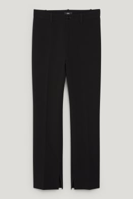 C&A Womens Green  Polyester Trousers  Size 42 in L27 in Regular Zip 