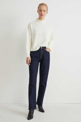 Straight jeans - high waist - LYCRA®