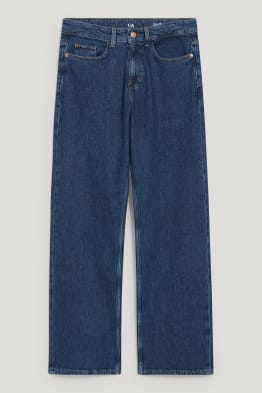 Relaxed jeans - talie înaltă - LYCRA®
