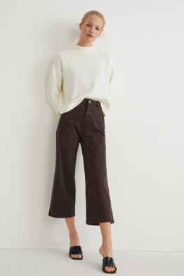 Straight jeans - vita alta - LYCRA®