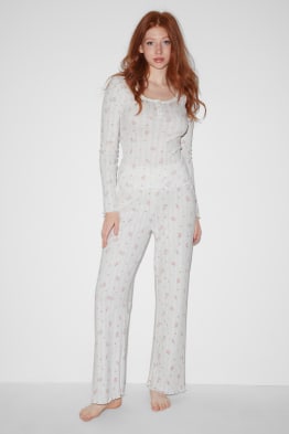 CLOCKHOUSE - pantalons de pijama - de flors