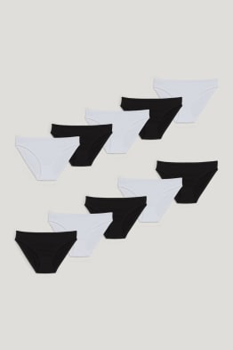 Multipack 10er - Slip - Bio-Baumwolle