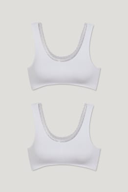 Lot de 2 - brassières - LYCRA®