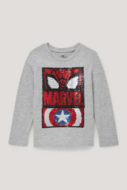 Marvel - maglia a maniche lunghe