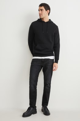 Tapered jeans with hemp fibres - LYCRA®