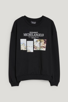 CLOCKHOUSE - sweatshirt - Michelangelo The Creation of Adam