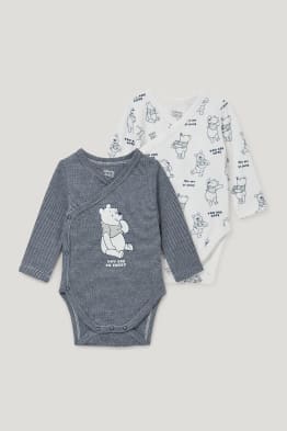 Confezione da 2 - Winnie the Pooh - body incrociati neonati