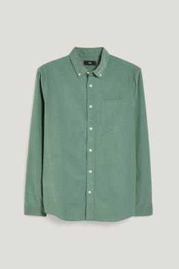 Camicia di velluto a coste - regular fit - button down