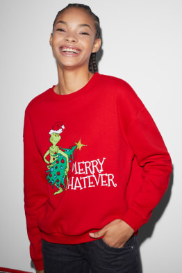 CLOCKHOUSE - sweatshirt voor de kerst - de Grinch
