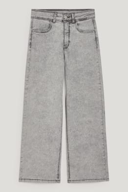 Wide leg jean
