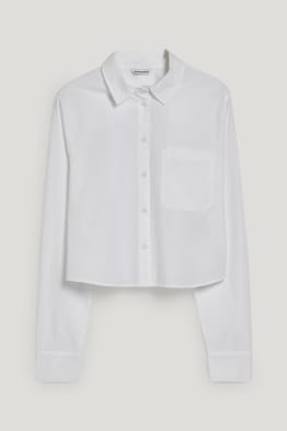 CLOCKHOUSE - crop blouse