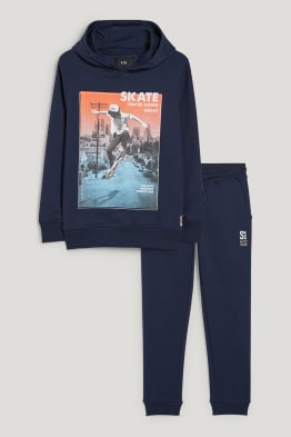 Ensemble - sweat à capuche et pantalon de jogging - deux pièces