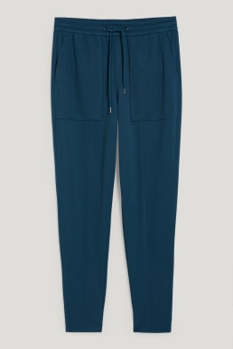 Stoffhose - Mid Waist - Tapered Fit