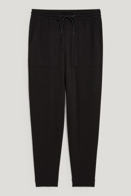 Pantalon - mid waist - tapered fit