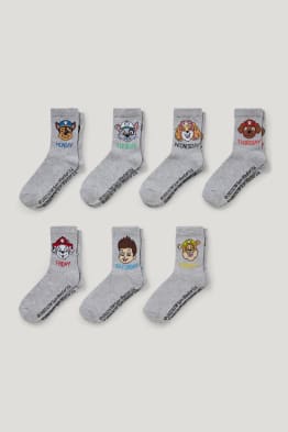 Confezione da 7 - Paw Patrol - calze con motivo
