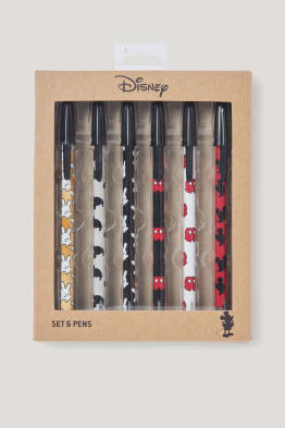 Disney - ensemble de stylos - 6 pièces