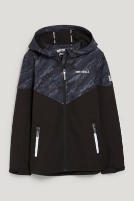 Veste souple à capuche