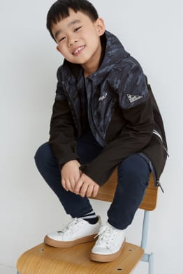Veste souple à capuche