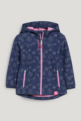 Giacca softshell con cappuccio - fantasia