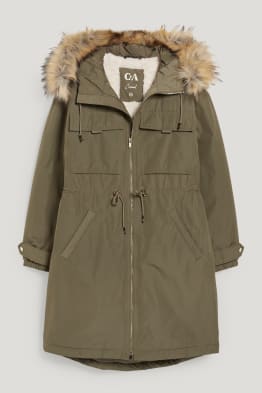 Parka s kapucí - zimní