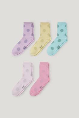 Multipack 5er - Socken - gepunktet