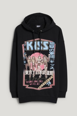 CLOCKHOUSE - felpa con cappuccio - KISS
