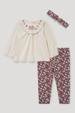 Conjunto para bebé - 3 piezas