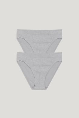 Lot de 2 - culotte - sans coutures - LYCRA®