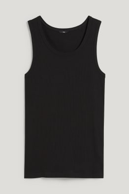 Vest top - double rib