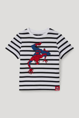 Spider-Man - Kurzarmshirt - gestreift