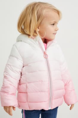 Steppjacke mit Kapuze