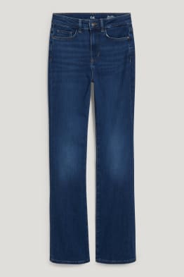 Bootcut jeans - high waist - LYCRA® - gerecyclede stof