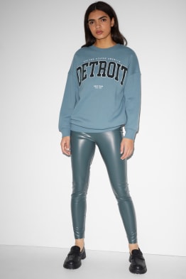 CLOCKHOUSE - leggings - similicuir