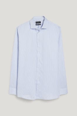 Business shirt - regular fit - cutaway collar - easy-iron