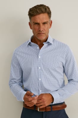 Business shirt - slim fit - kent collar - easy-iron