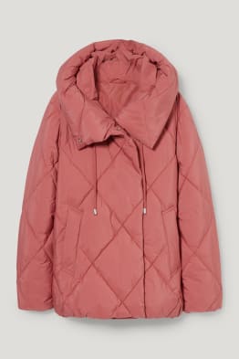 Veste matelassée à capuche - matière recyclée