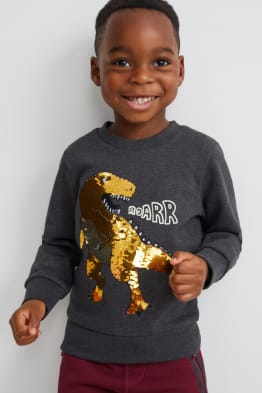 Dinosaurios - sudadera - con brillos