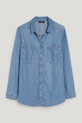 Jeansbluse