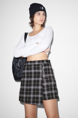 CLOCKHOUSE - skort - geruit
