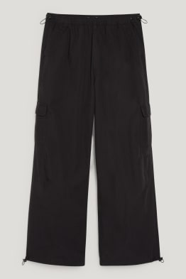 CLOCKHOUSE - pantalons paracaigudes - mid waist - loose fit