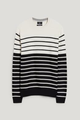 Pullover - gestreift