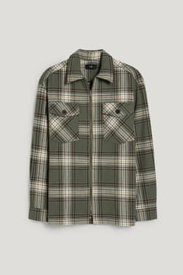 Giacca camicia - a quadretti