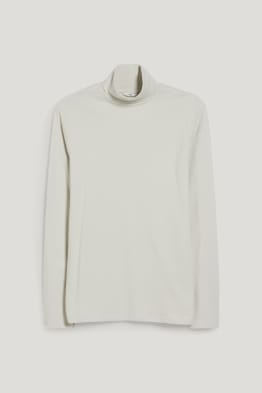 Rollkragenshirt - Bio-Baumwolle