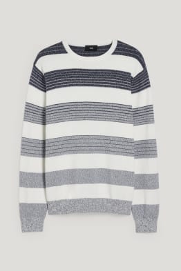 Pullover - gestreift