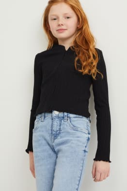 Cardigan con cappuccio
